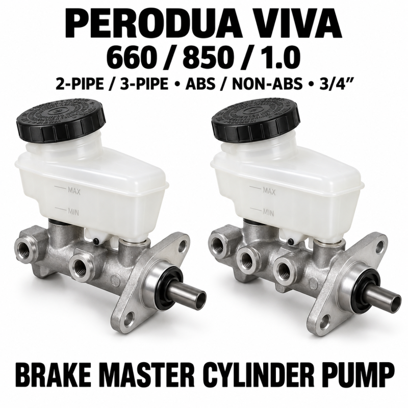 Perodua Viva 660 850 1.0CC (2Pipe/3Pipe) (ABS/NON ABS/3/4') Cylinder Brake Master Pump