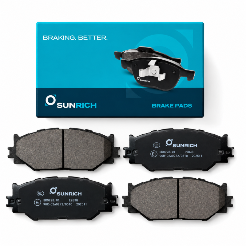 SUNRICH Toyota Lexus IS250 GSE20/GSE25 Front Brake Pad Brek Depan Hadapan SR0928.01