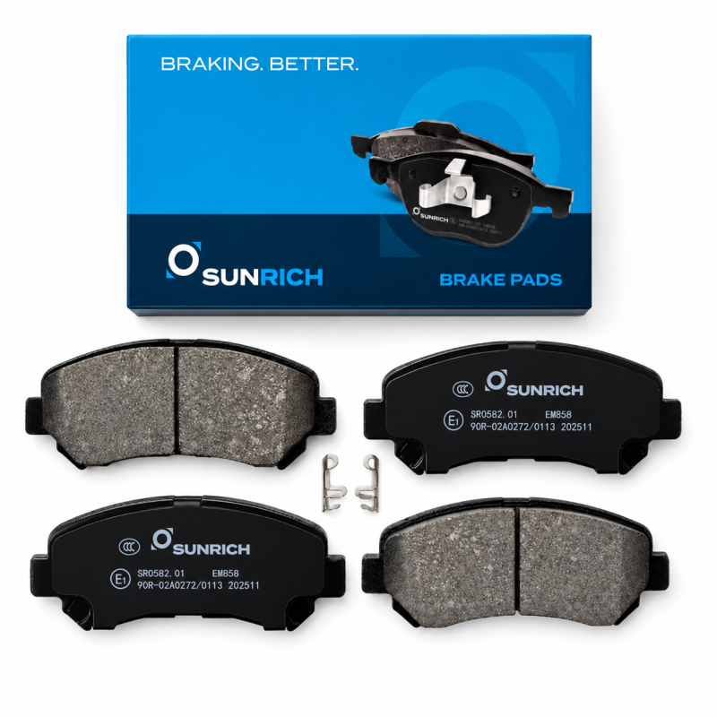 SUNRICH Nissan X-Trail T31, Suzuki Kizashi Front Brake Pad Brek Depan Hadapan SR0582.01