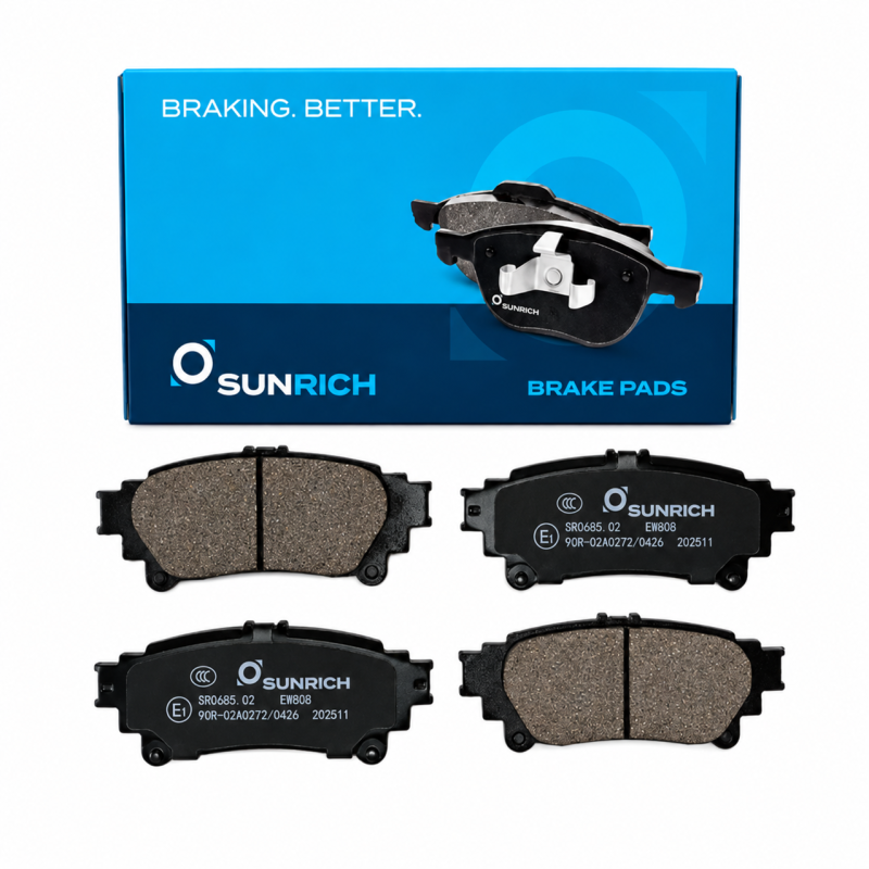 SUNRICH Lexus RX270 / RX350 / RX450h Rear Brake Pad Brek Belakang SR0685.02