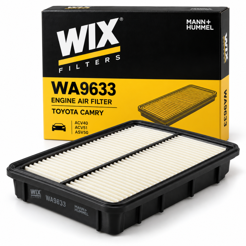 WIX BY MANN And HUMMEL Engine Air Filter WA9633 For Toyota Camry ACV40 2.0/2.4, ACV51 2.0, ASV50 2.5
