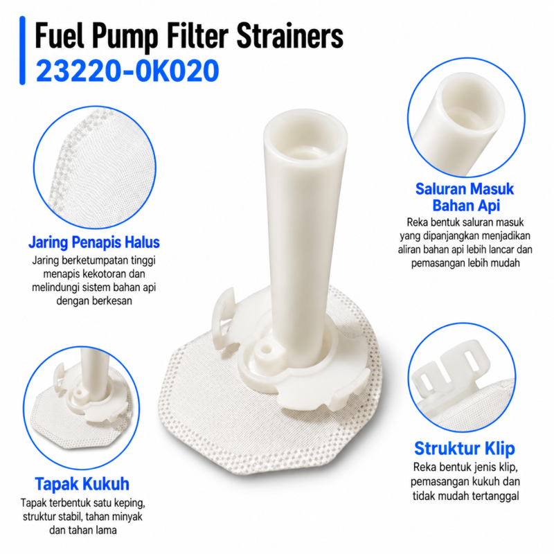 Toyota Hilux / Innova / Fortuner / Corolla Fuel Pump Filter Strainers 23220-0K020