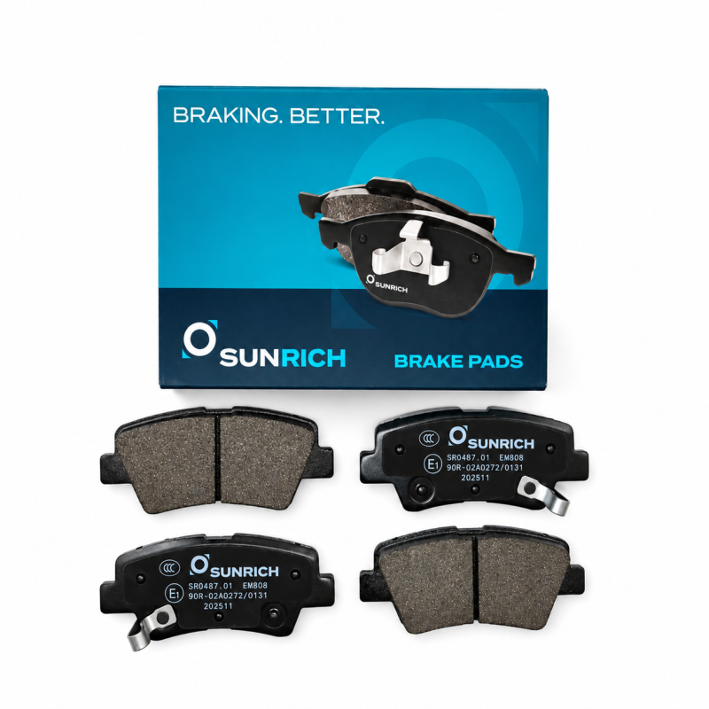 SUNRICH Proton X70, Hyundai Optima TF, Kia Cerato, Geely Boyue Rear Brake Pad Brek Belakang SR0487.01