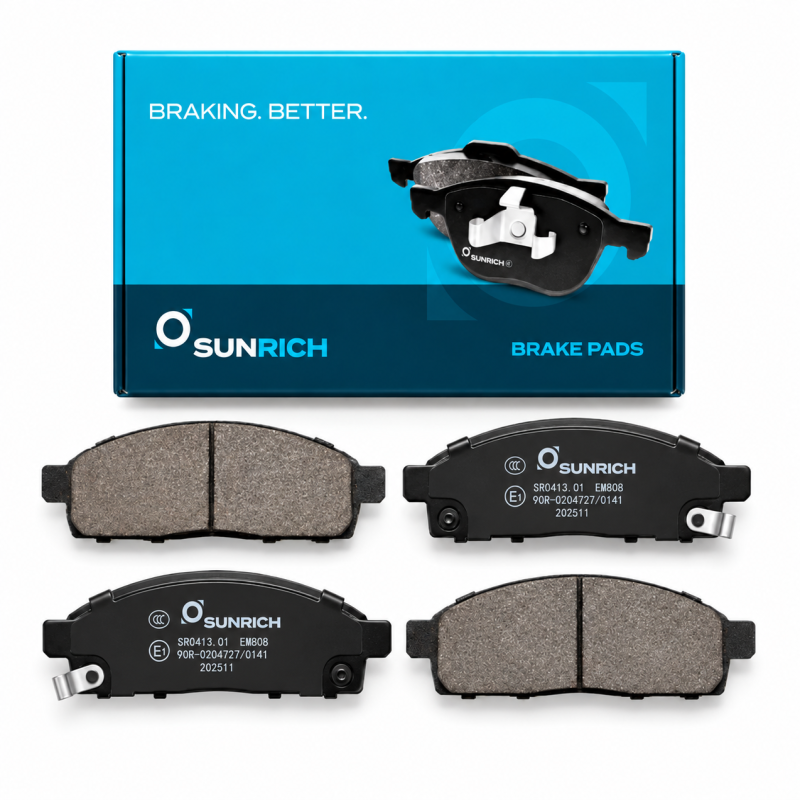 SUNRICH Mitsubishi Triton KB4T, Pajaro Sport Front Brake Pad Brek Depan Hadapan SR0413.01