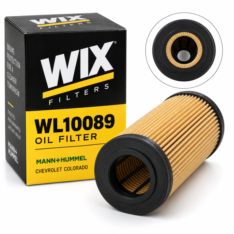 WIX BY MANN And HUMMEL Engine Oil Filter WL10089 For Chevrolet Colorado