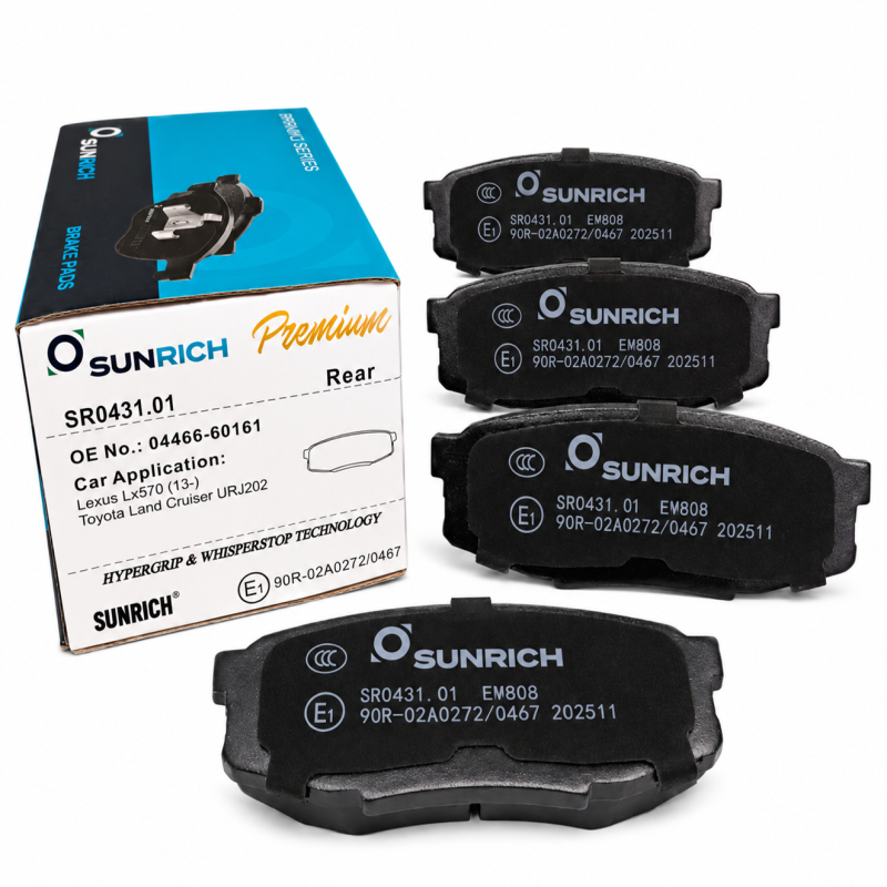 SUNRICH Toyota Land Cruiser URJ202, Lexus LX570 2013 Rear Brake Pad Brek Belakang SR0431.01