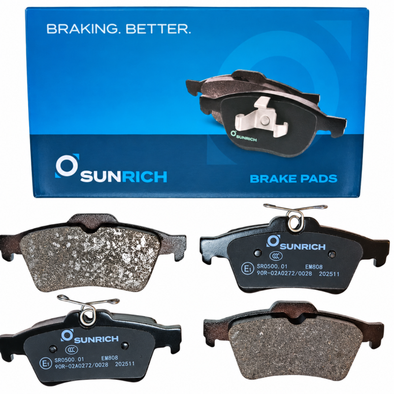 SUNRICH Ford Focus MK2, Kuga MK2, Mazda 3 BK/BL, Mazda 5 CR, Biante CC, Volvo C30 Rear Brake Pad Brek Belakang SR0500.01