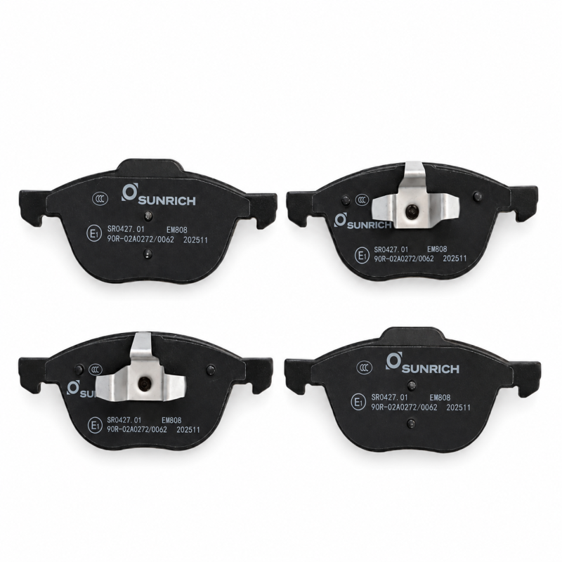 SUNRICH Ford Focus MK3, Mazda3 BK/BL, Mazda5 CR/CW, Biante CC, Volvo C30/C70 Front Brake Pad Brek Depan Hadapan