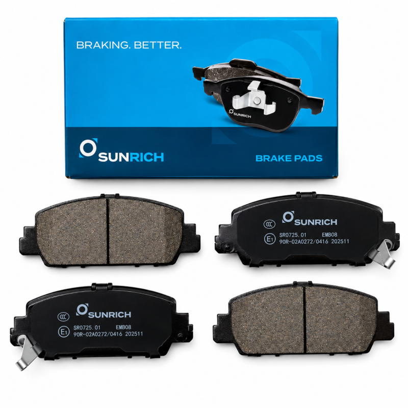 SUNRICH Honda Accord T2A, HRV T7A Front Brake Pad Brek Depan Hadapan SR0725.01