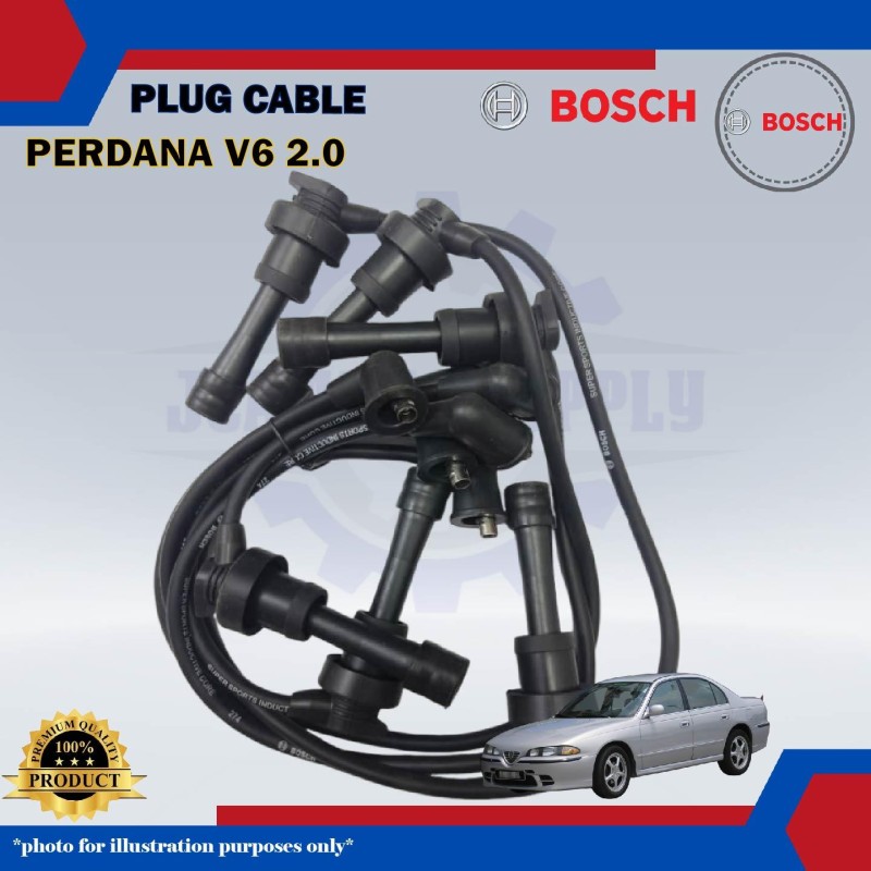 Plug Cable-Proton Perdana V6 2.0cc-BOSCH-0986AM0058