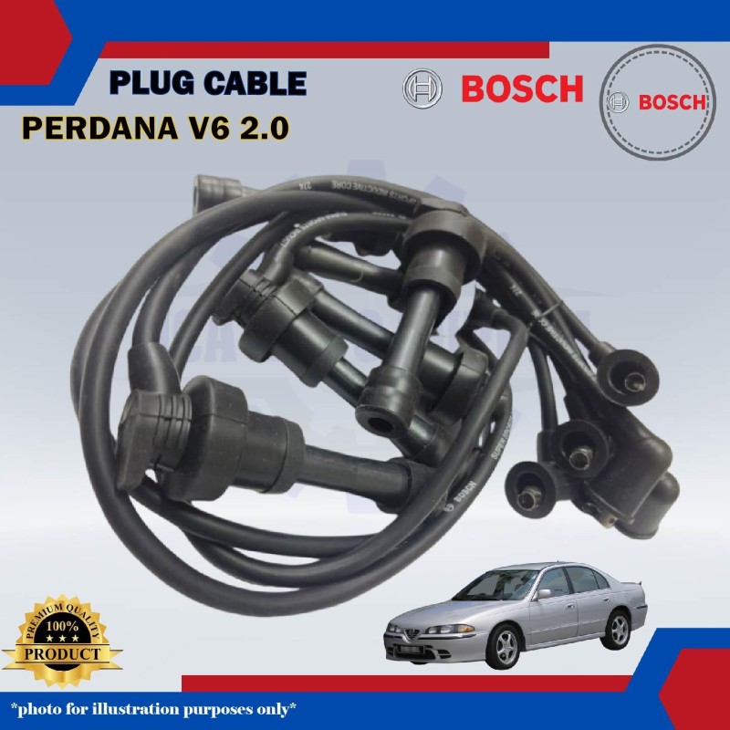 Plug Cable-Proton Perdana V6 2.0cc-BOSCH-0986AM0058
