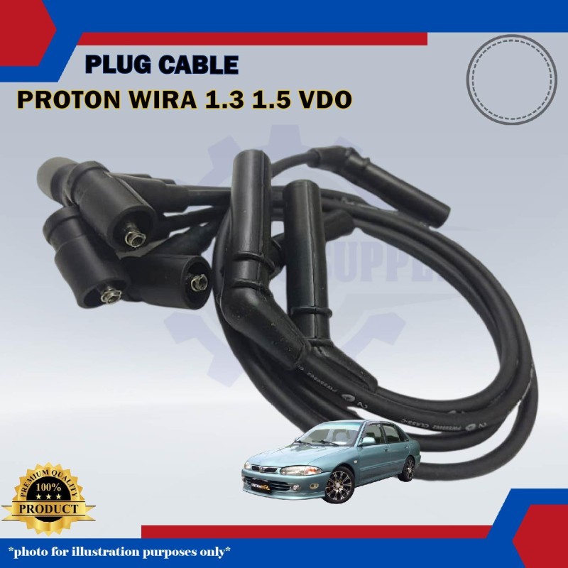 Plug Cable-Proton Wira 1.3cc 1.5cc VDO-PWP10