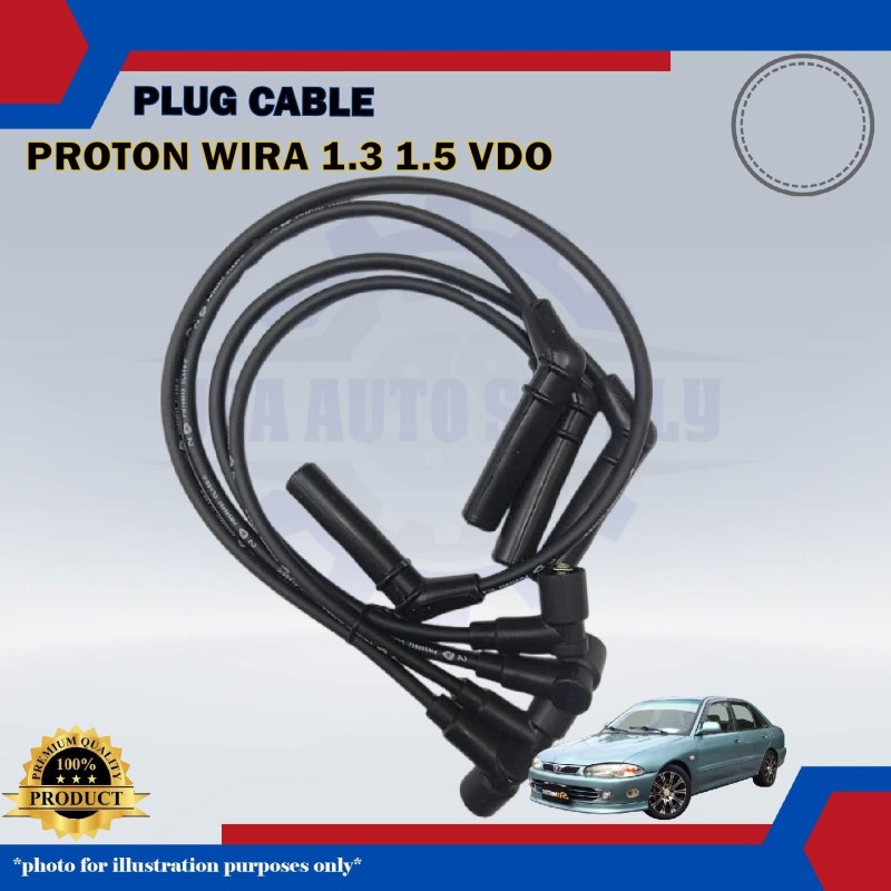 Plug Cable-Proton Wira 1.3cc 1.5cc VDO-PWP10