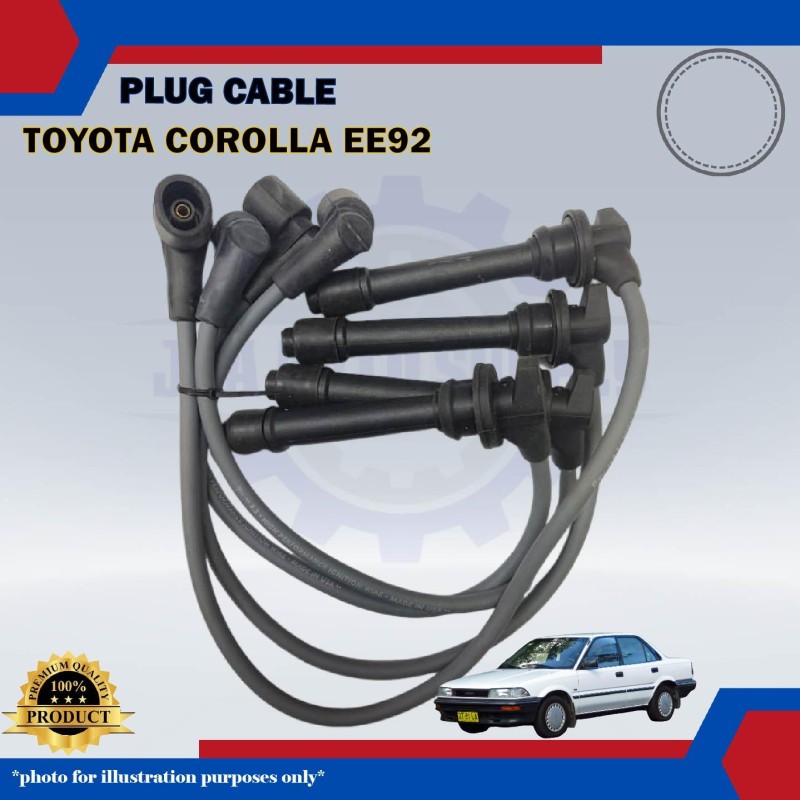 Plug Cable-Toyota Corolla EE92-PWT27