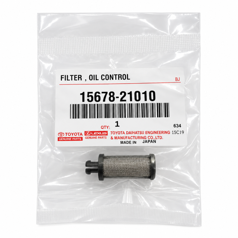 Toyota Vios Avanza Prius Celica Innova ZNE10 ZZE122 Myvi Alza Bezza Oil Control VVTI Valve Filter 15678-21010