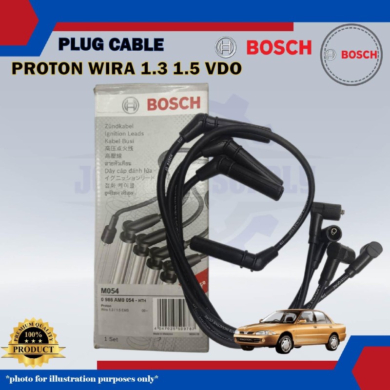 Plug Cable-Proton Wira 1.3cc 1.5cc VDO-BOSCH-0986AM0054