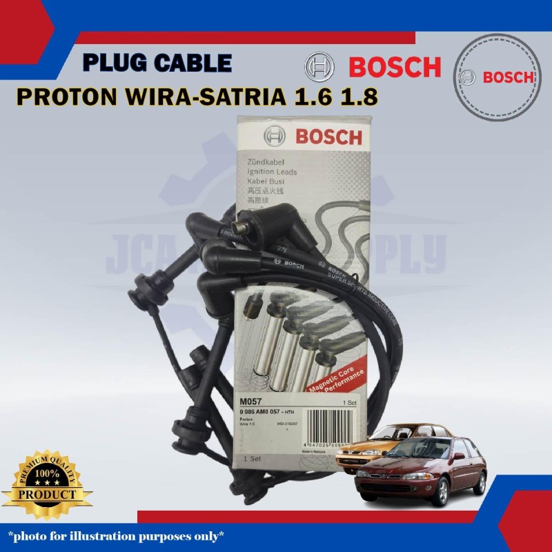 Plug Cable-Proton Wira 1.6cc 1.8cc-Satria 1.6cc 1.8cc-BOSCH-0986AM0057