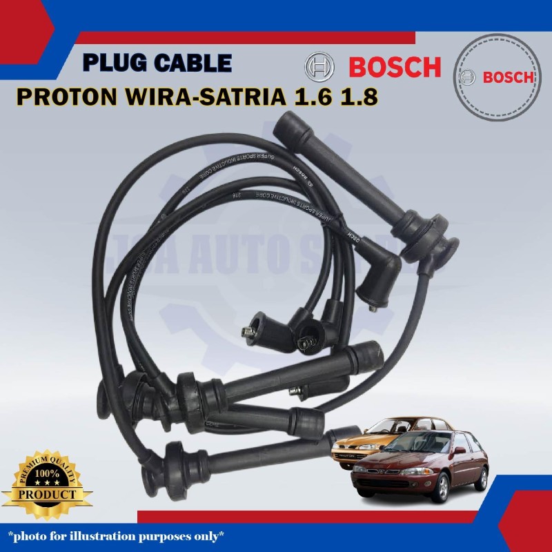 Plug Cable-Proton Wira 1.6cc 1.8cc-Satria 1.6cc 1.8cc-BOSCH-0986AM0057