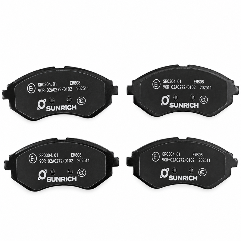 SUNRICH Proton Saga FLX/BLM, Saga VVT, Savvy, Chevrolet Aveo Front Brake Pad Brek Depan Hadapan SR0304.01