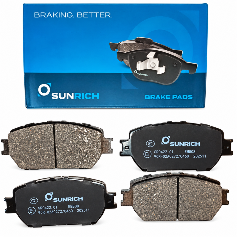 SUNRICH Toyota Camry ACV30, Wish ZNE10 Front Brake Pad Brek Depan Hadapan SR0422.01