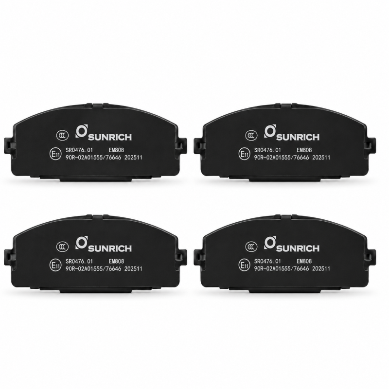 SUNRICH Toyota Hiace KDH200/TRH203 Front Brake Pad Brek Depan Hadapan SR0476.01