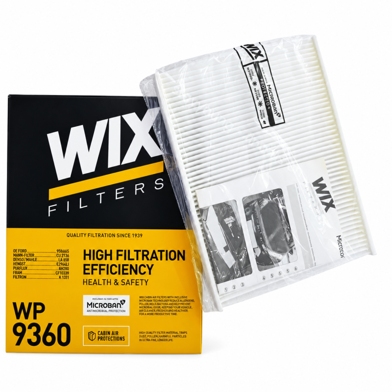 WIX BY MANN And HUMMEL Activated Carbon Cabin Air Filter WP9361 / WP9360 For Ford EcoSport / Fiesta MK7