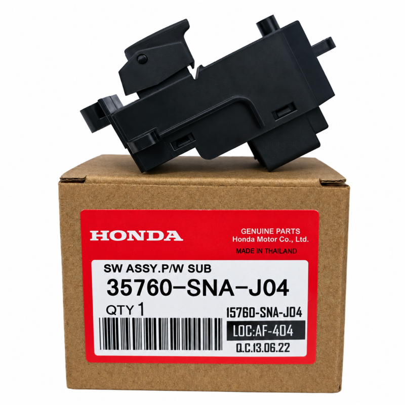 Honda Civic FD SNA 2006-2011 Power Window Single Switch Sub Switch 35760-SNA-J04