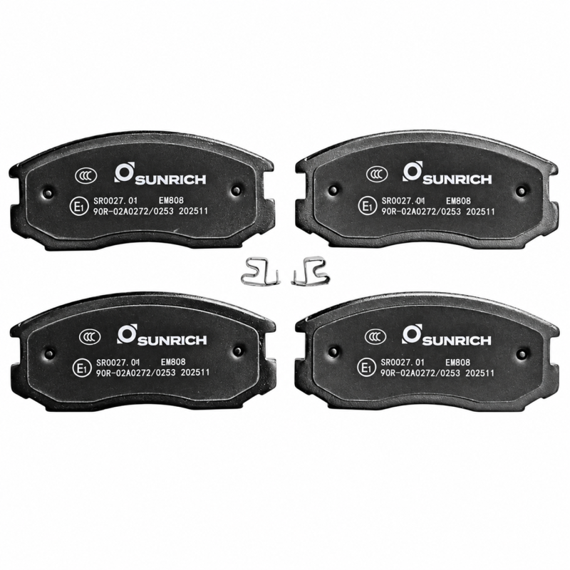 SUNRICH Proton Wira 1.3/1.5, Saga 12V, Perodua Kembara Front Brake Pad Brek Depan Hadapan SR0027.01- 1 sets