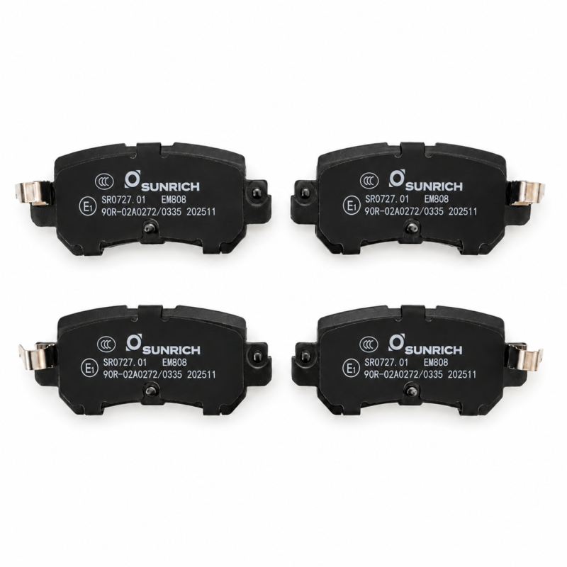SUNRICH Mazda CX-5 KE 2012-2017 (w/o EPB) Non-EPB Rear Brake Pad Brek Belakang SR0727.01 - 1 Sets