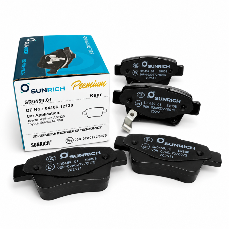 SUNRICH Toyota Estima ACR50, Alphard ANH20 Rear Brake Pad Brek Belakang SR0459.01