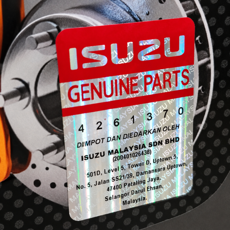 Original Isuzu Malaysia Brake Fluid DOT 4 1 Liter - 60000 13960