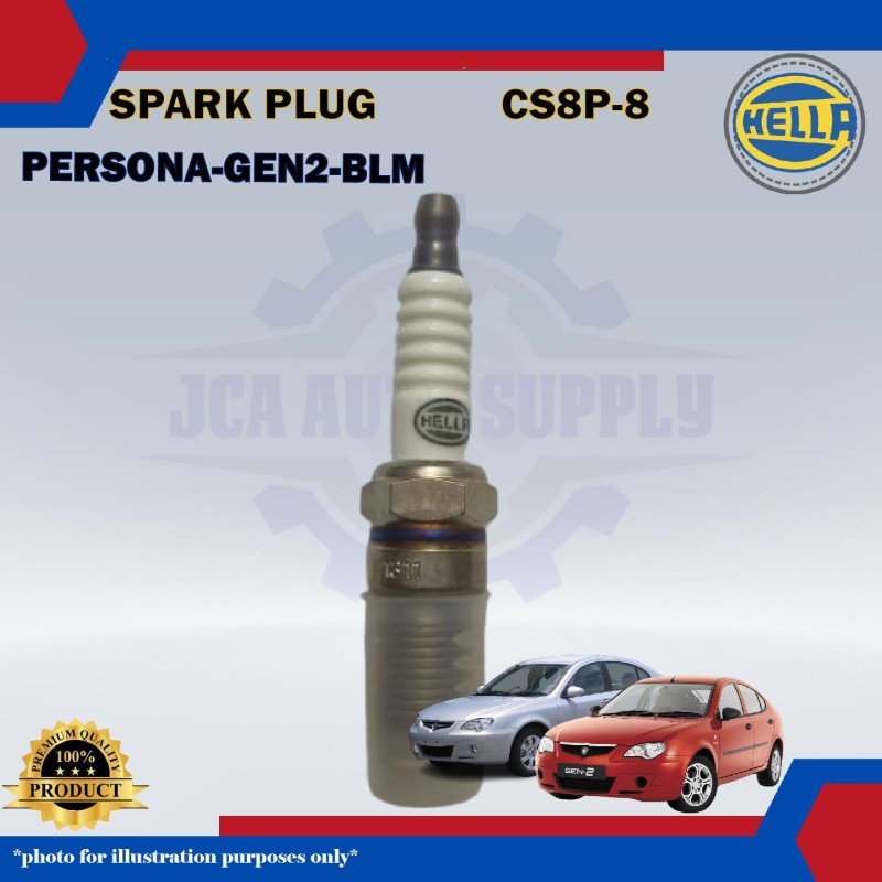 Spark Plug Set (4pcs)-Proton Persona-GEN2 Campro-Saga BLM-FLX-Exora CPS-Waja Campro-Preve-CS8P-8