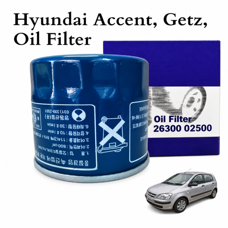 Hyundai Accent / Getz Engine Oil Filter 26300-02500