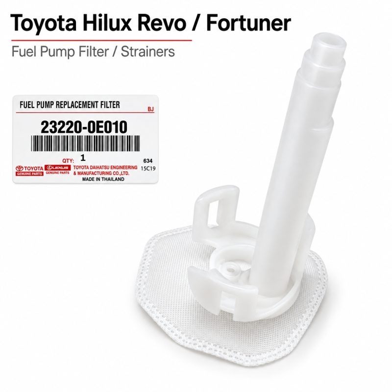 Toyota Hilux Revo Fortuner 2.4 2.8 2GD 1GD GUN125 GUN126 GUN155 GUN156 Fuel Pump Filter Strainers 23220-0E010