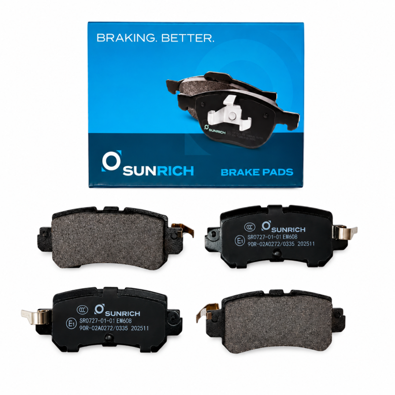 Mazda 2 DJ/DL (w/o EPB) Non-EPB Rear Brake Pad Brek Belakang SR0727.01 - 1Sets