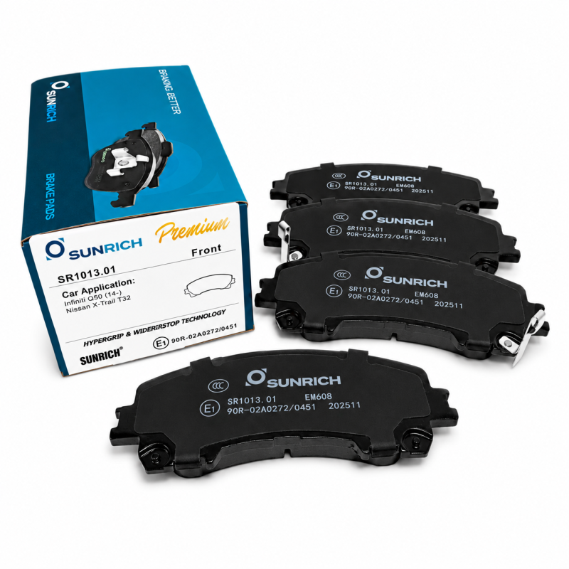 SUNRICH Nissan X-Trail T32, Infiniti QX50 Front Brake Pad Brek Depan Hadapan SR1013.01