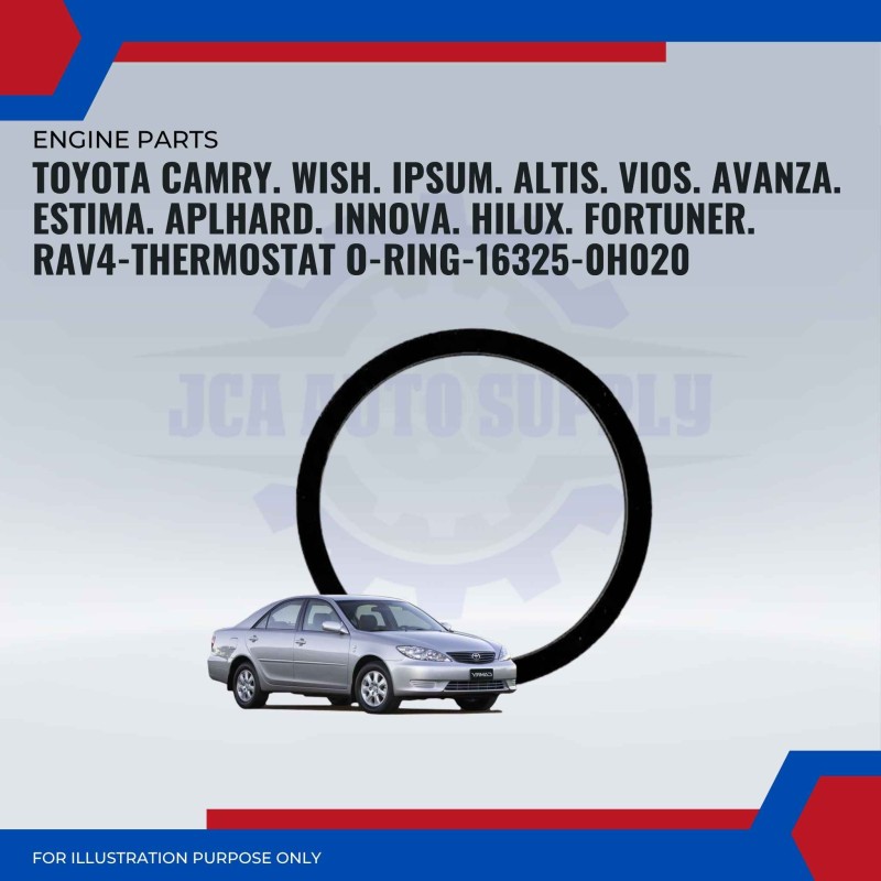 Thermostat O-Ring-Toyota Camry ASV70-ACV30-ACV31-Vios NCP42-NCP93-NCP150-Wish ANE10-16325-0H020
