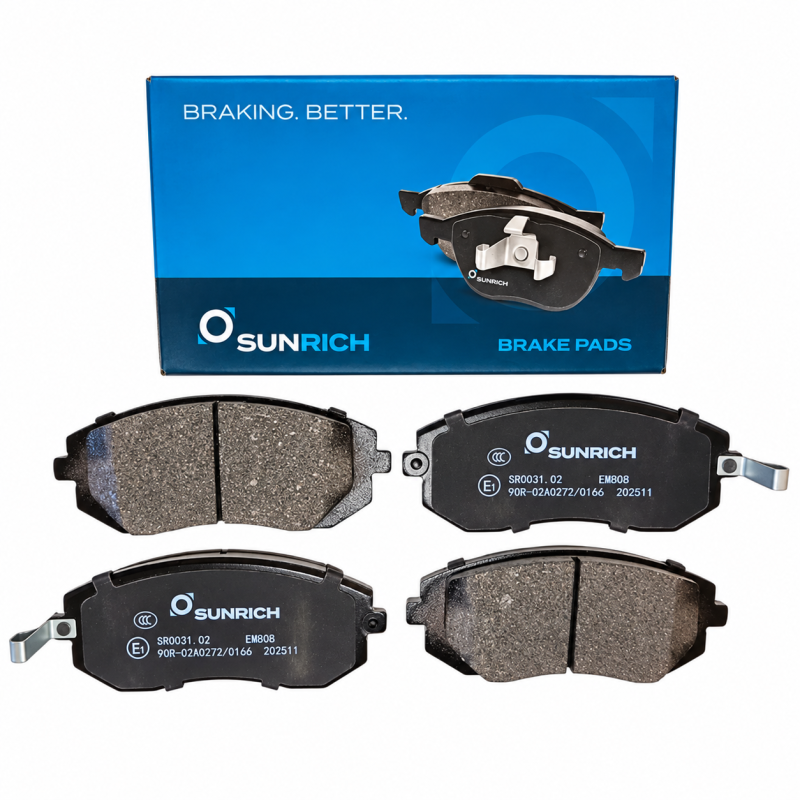 SUNRICH Subaru XV GP, Forester GH/GJ, BRZ ZC6, Toyota GT 86 ZN6 Front Brake Pad Brek Depan Hadapan SR0031.02 - 1 Sets