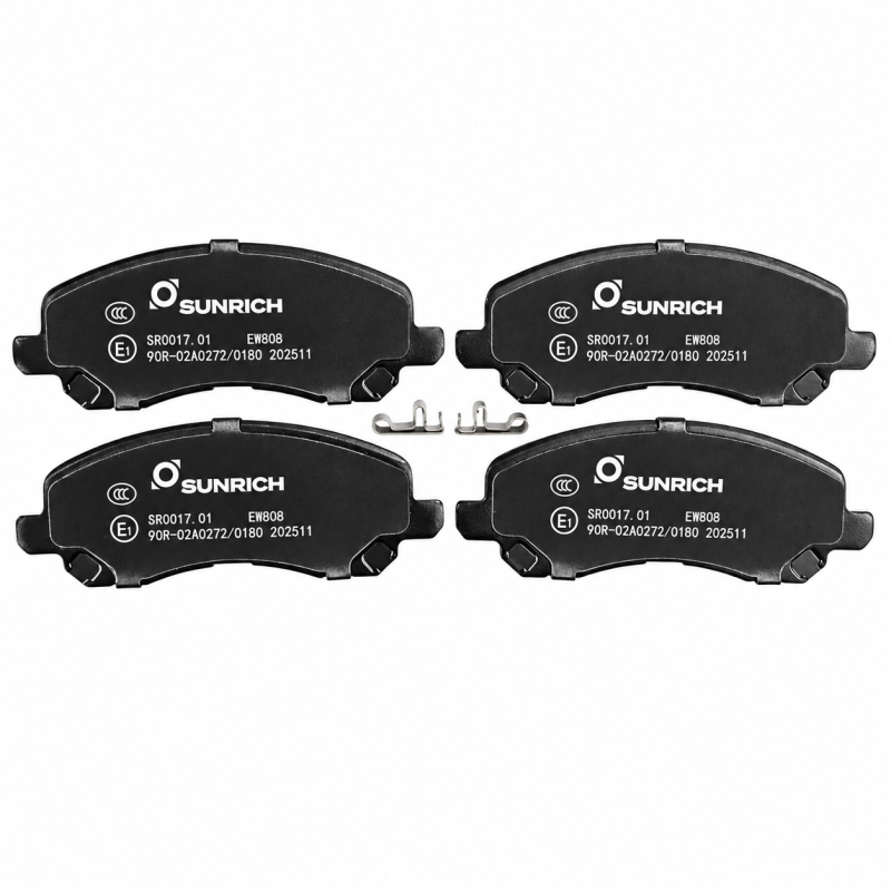 SUNRICH Proton Inspira, Mitsubishi ASX, Lancer CY4A Front Brake Pad Brek Depan Hadapan SR0017.01 - 1 Sets