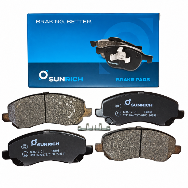 SUNRICH Proton Inspira, Mitsubishi ASX, Lancer CY4A Front Brake Pad Brek Depan Hadapan SR0017.01 - 1 Sets