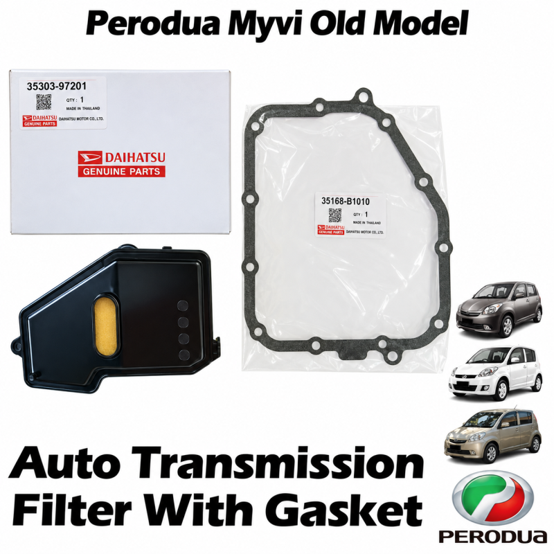 Original Perodua Myvi D73 2005-2013 Alza 2007-2013 Auto Transmission Filter & Gasket  Metal sets (35303-97201)