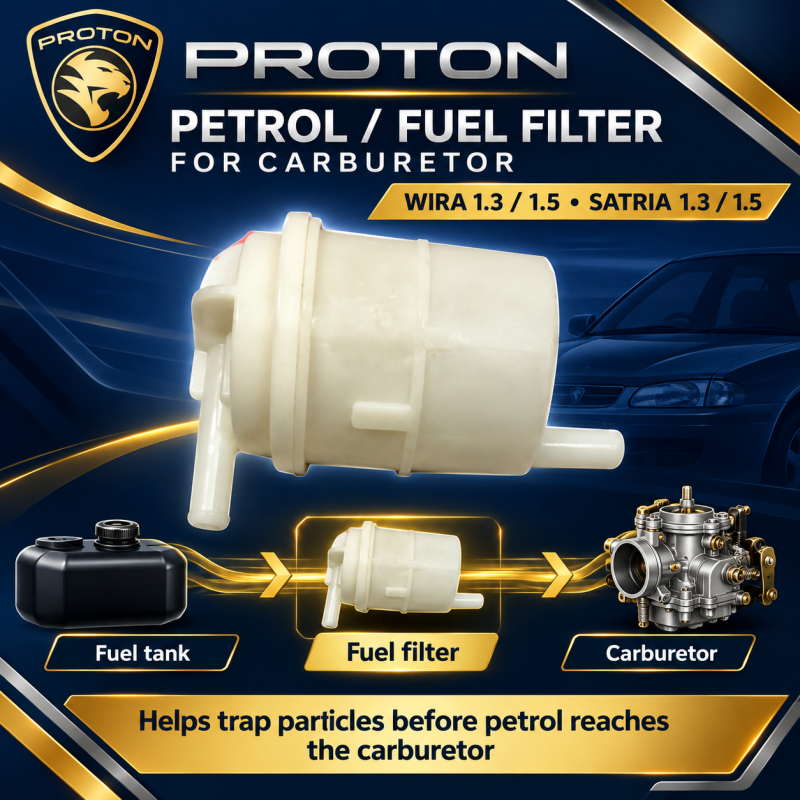PROTON WIRA & SATRIA CARBURETOR FUEL FILTER PETROL FILTER - MB052676