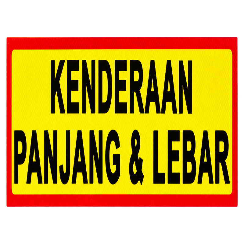 3M ORIGINAL LORRY REFLECTIVE STICKER KENDERAAN PANJANG & LEBAR (750X240)