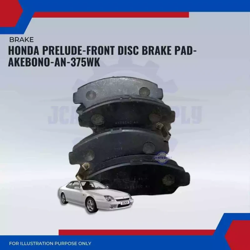 Honda Prelude-Front Brake Pads-AKEBONO-AN-375WK