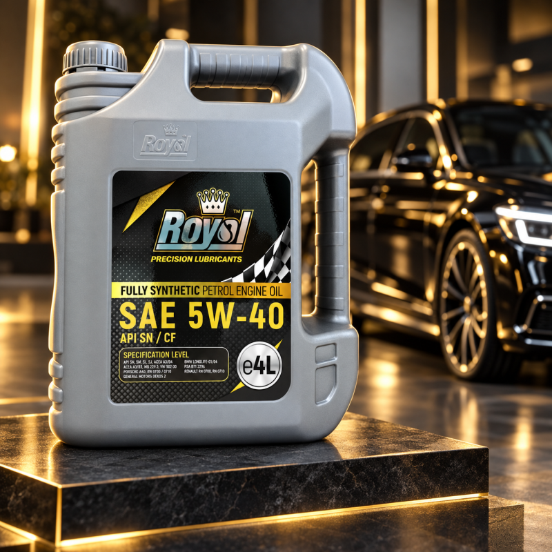 Royal Fully Synthetic Petrol Engine Oil SAE 5W-40 API-SN/CF 4L
