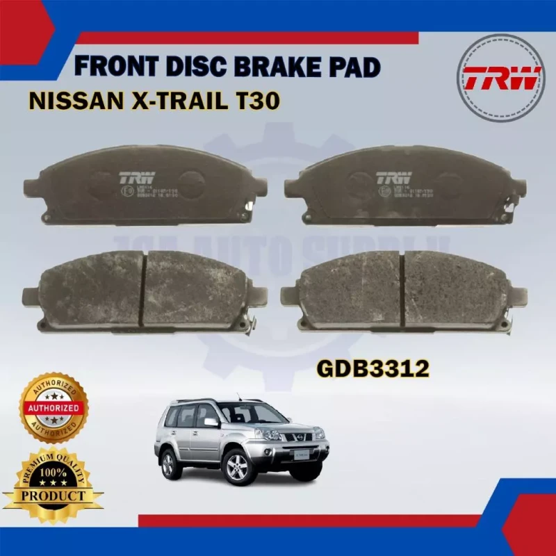 Nissan X-Trail T30-Serena C24 Front Disc Brake Pad-TRW-GDB3312