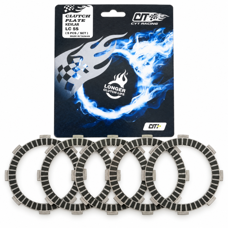 CYT RACING YAMAHA Y15ZR/LC5S RACING KEVLAR CLUTCH PLATE (5 PCS /SET )