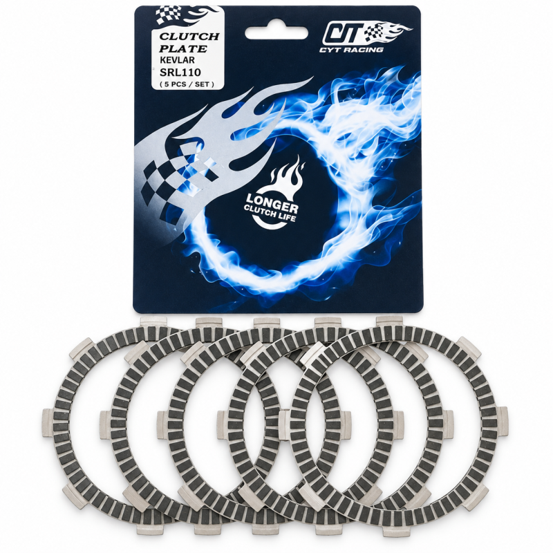 CYT RACING YAMAHA SRL110 RACING KEVLAR CLUTCH PLATE (5 PCS /SET )