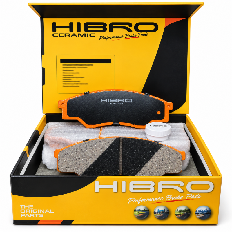 HONDA CRV SWA, TOA, ODYSSEY RB2/RB3 FRONT HIBRO CERAMIC DISC BRAKE PAD FREE BRAKE GREASE