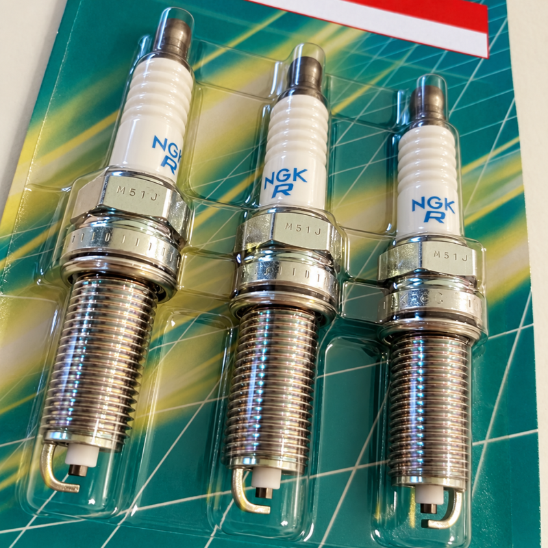 (3-Pcs) NGK Genuine LKR6C Spark Plug For Perodua Axia 1.0, Bezza 1.0